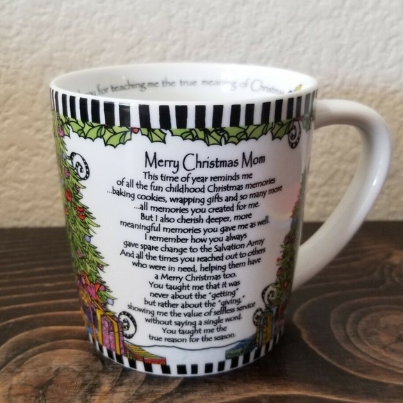 Suzy Toronto Merry Christmas  Sweet Mom  Mug Cup - Picture 2 of 8